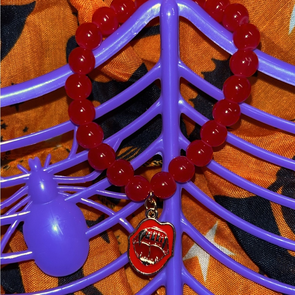 Vampire Mouth Bracelet